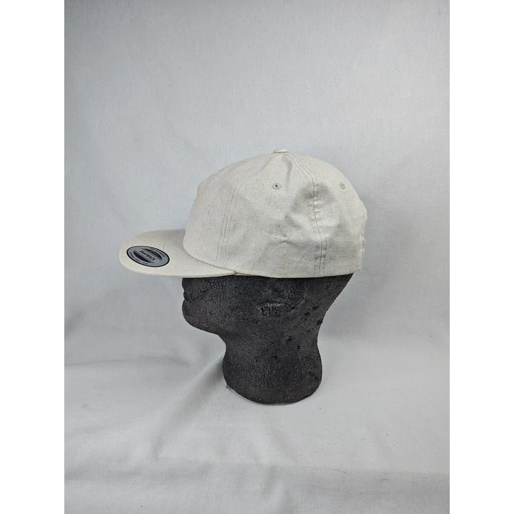 NWT Vuori V1 White Cream SnapBack Hat Cap Unisex Adjustable‎ Hemp Cotton Blend